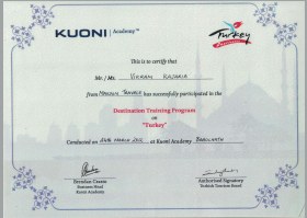 Kuoni Academy destination training, Turkey