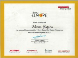 Globus Europe training certificate